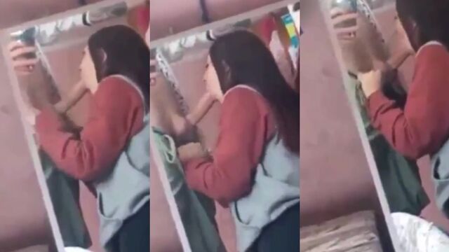 Latina teen from SGV gets her tight throat gagging