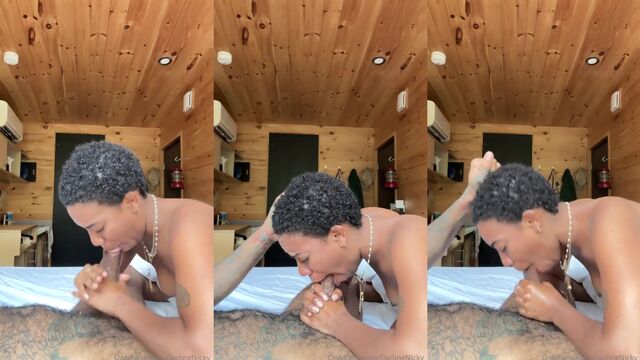 Darling Nicky is an ebony slut who loves to give sloppy head
