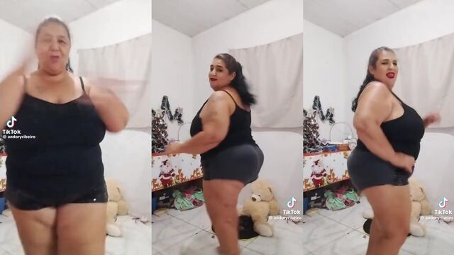 Abuelas move their asses for likes on camera
