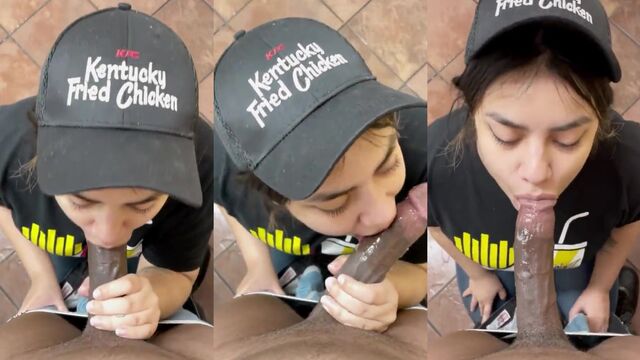 Blowjobs are the best way to get a man's dick milky white