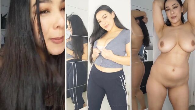 A nice big tits photo album with a hot amateur teaser