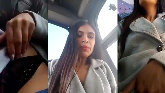 Astrid exposes herself on the bus, it was quite a scene