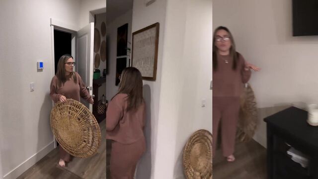 A hot MILF is barefoot and ready for some action