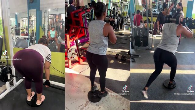 I'm looking for male approval at the gym, but it's not what it seems