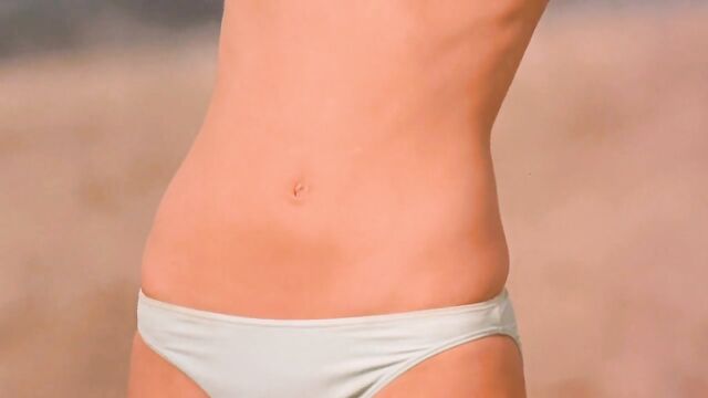 Michelle Trachtenberg's sexy blue bikini scene from EuroTrip (2004) is pure jerkoff material