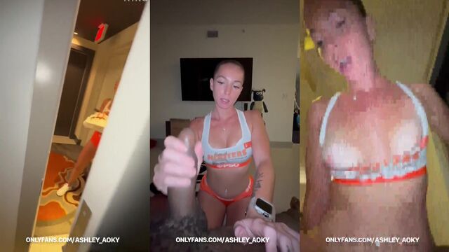 Ashley Aoky is a snowbunny who loves getting BBC in her pussy