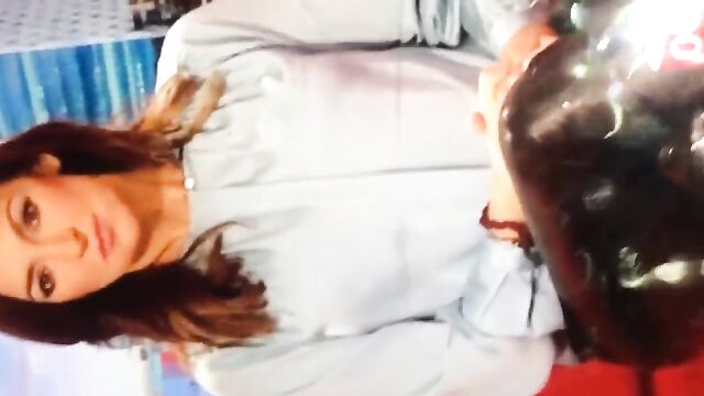 Sally Nugent gets her pussy hammered by a huge cock