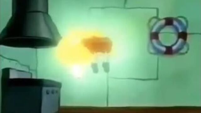 Spongebob floating (Wolves)