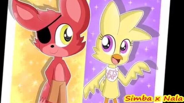 Foxy x Chica Five Night's At Freddy's Everytime We Touch