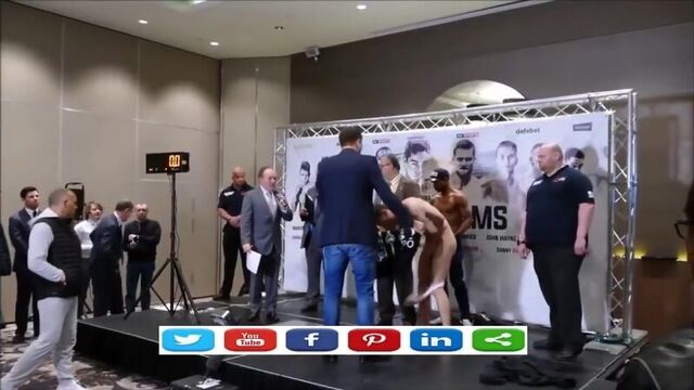 NAKED WEIGH-IN FROM A HOT BOXER 2