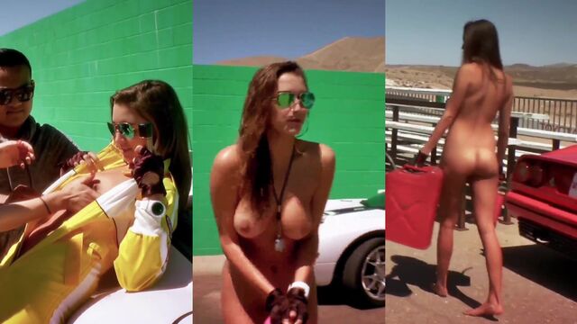 Behind the scenes of Alyssa Arce's hot ass action