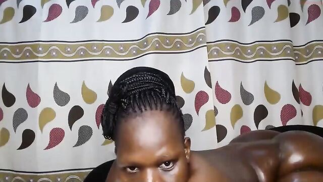 The African woman is a mother who knows how to take care of her child