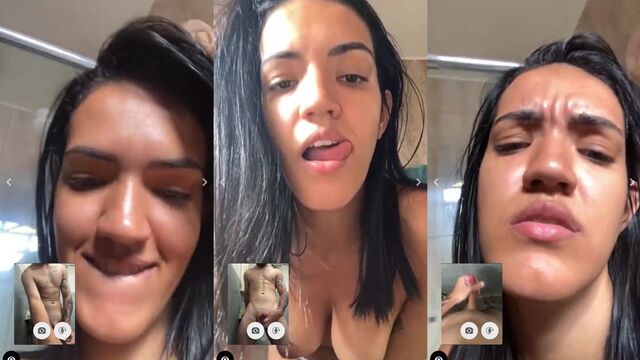 I made a video call with a naughty woman