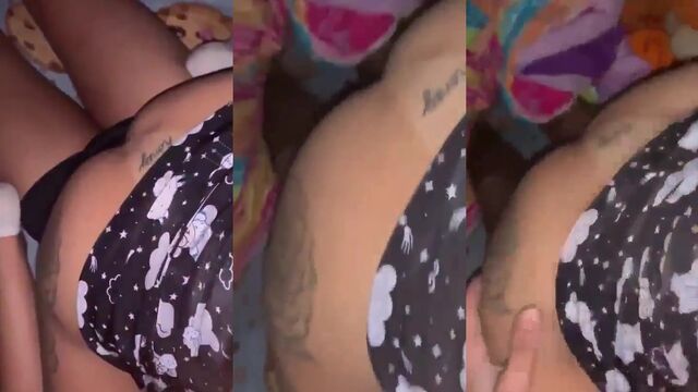 Fresh and juicy novinha Safada Isa Silva's ass