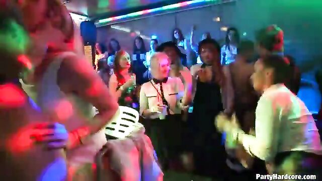 The party is over, but the girls want to continue the fun