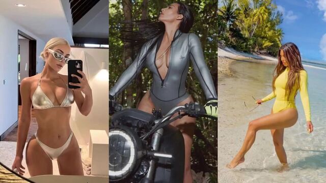 Kim Kardashian Wank Challenge 2 - wet pussy and cumshots - part 2