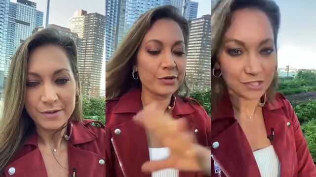Ginger MILF Weatherbabe Ginger Zee gets her pussy filled with cock