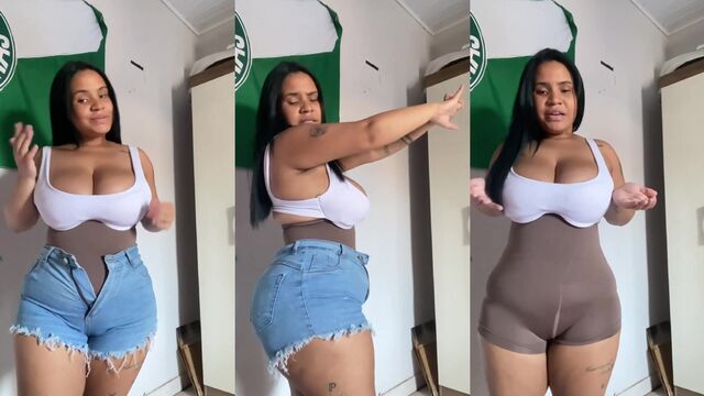 Larissa Braga is back in business and ready to please with another one