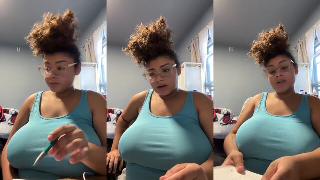 Hot teen with small tits gets her pussy railed in intense action