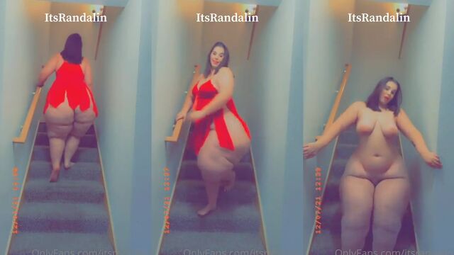 Randalin rides a big cock for the first time