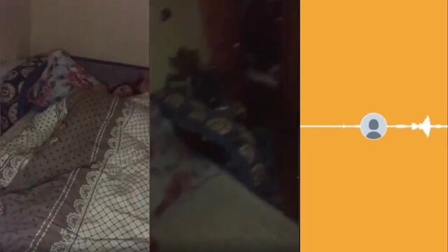 Two Russian teens playing with their underwear on Periscope