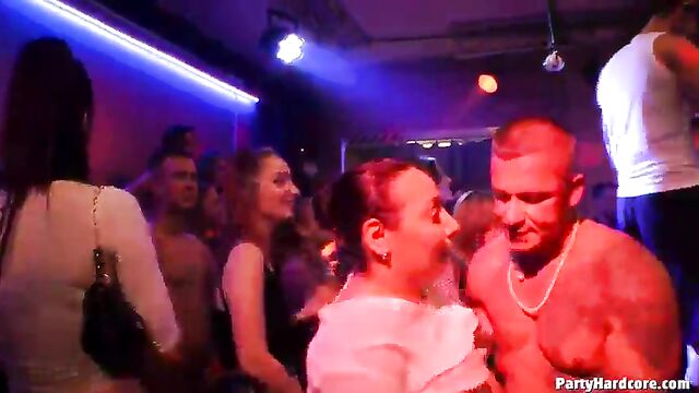 Bunch of wet pussies gets fucked on a wild party