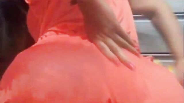 Busty camgirl Paola Montoya shows off big tits during a live show
