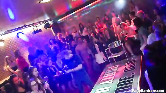 Bunch of wet pussies gets fucked on the party 34