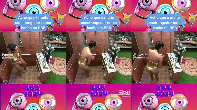 BBB 24 Flagras - Clara Aguilar enjoying herself with her pussy