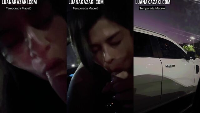 The sexy girl Luana Kazaki fucks with a young guy