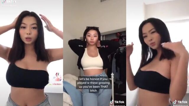 The hottest TikTok PAWG ever with an amazing ass