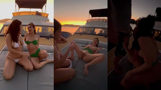 Sex on the boat is always a pleasure