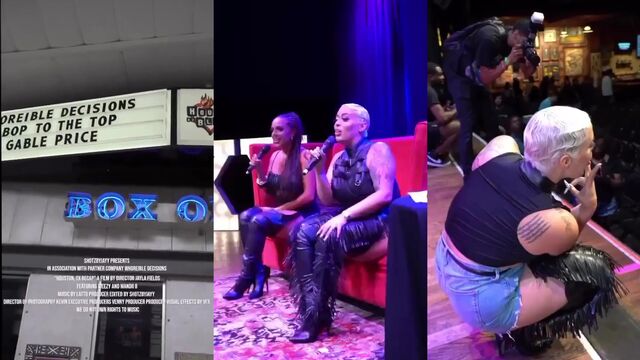 Mandii B gets her asshole gapped by a huge toy