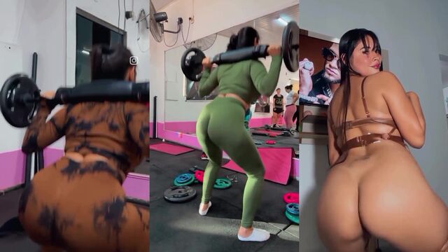 A super hot babe named Laura Silva shows her incredible skills