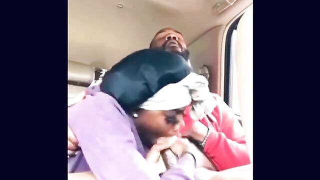 Girl cheats on her BF and gives him a sloppy toppy during a break