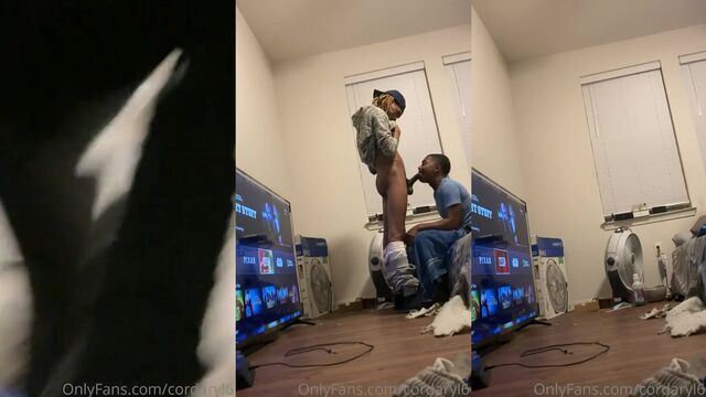 A hung top gives the bottom a sloppy blowjob and fucks him hard
