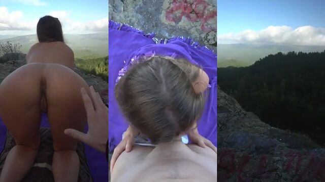 Sex with a view is the best, especially outdoor sex!