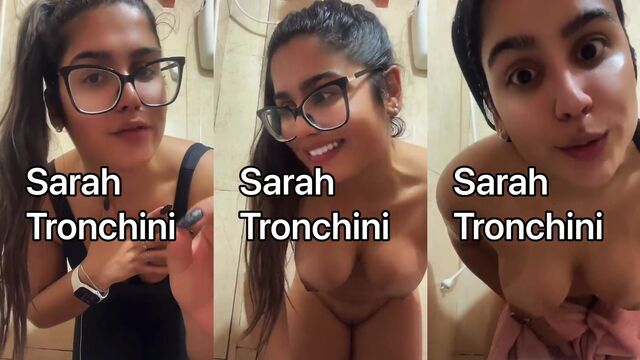 Office girl Sarah James gets fucked hard in cam show