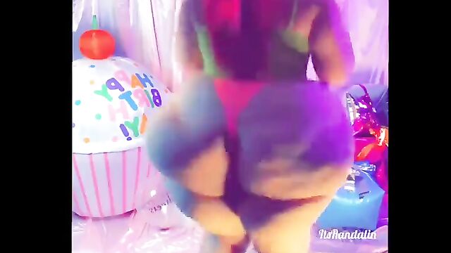 Randalin rides a big cock with her juicy pussy