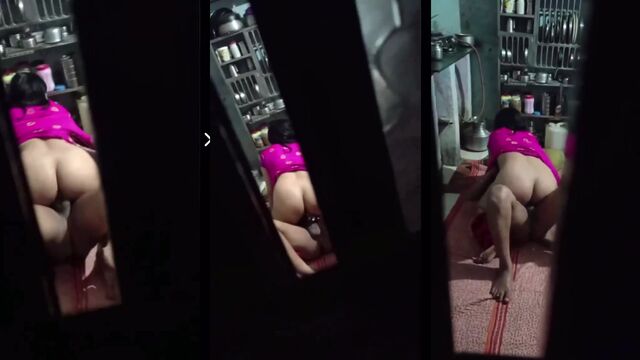 Step-son caught his dad and mom getting intimate at midnight