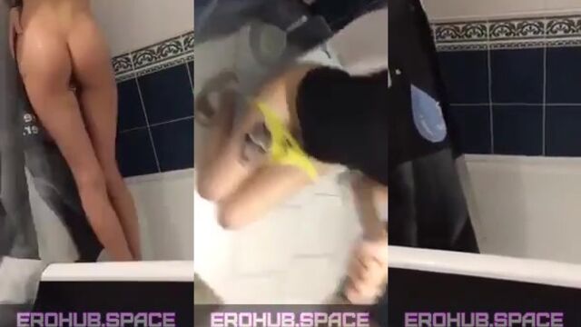 A friend records her roommate in the shower on Periscope