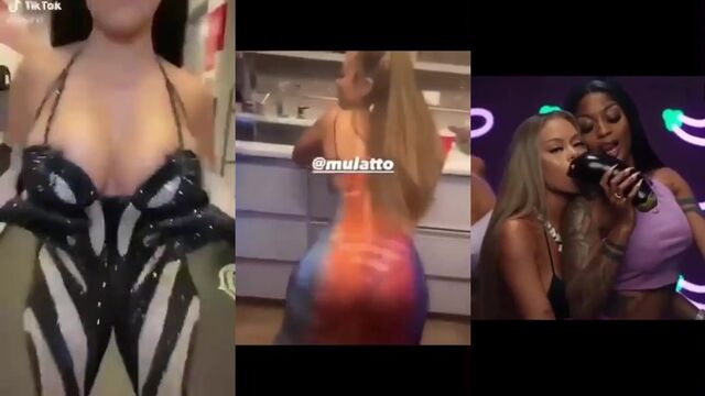 A tribute to Ice Spice' s cumshot scene (pulsating BWC)