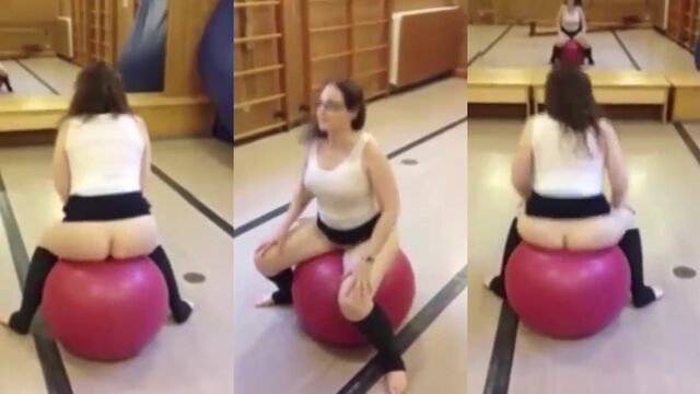 Sabine is a naughty girl who loves to show her holes