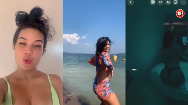 Young Brazilian babe Ruanny Amorim gets fucked hard