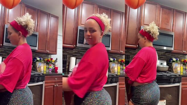 A golden-haired girl is having fun with a guy in this hot video