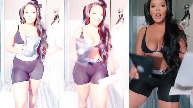 Angela Simmons gets her pussy stuffed with cock in this hot video