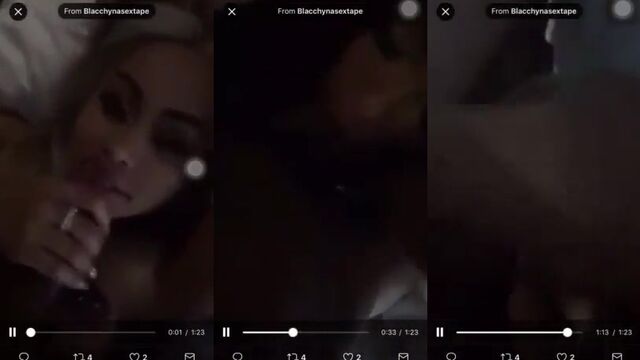Blac Chyna is famous for her huge fake boobs and sexy ass