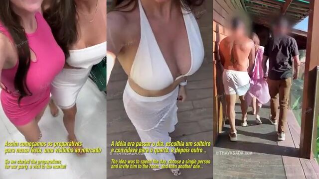 Thay Ksada exposed herself to strangers and had sex in a car on the highway