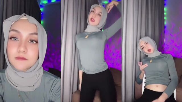A rare video of a big booty chick swinging her ass on Bigo