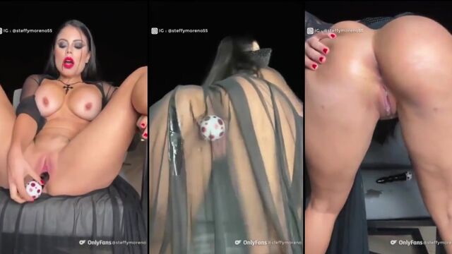 Cute girl Stefany fucked hard by a guy with big cock